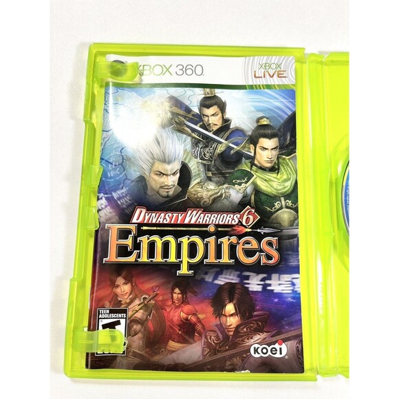 Dynasty Warriors 6 Empires Microsoft Xbox 360 Video Game Complete Tested - Picture 5 of 9